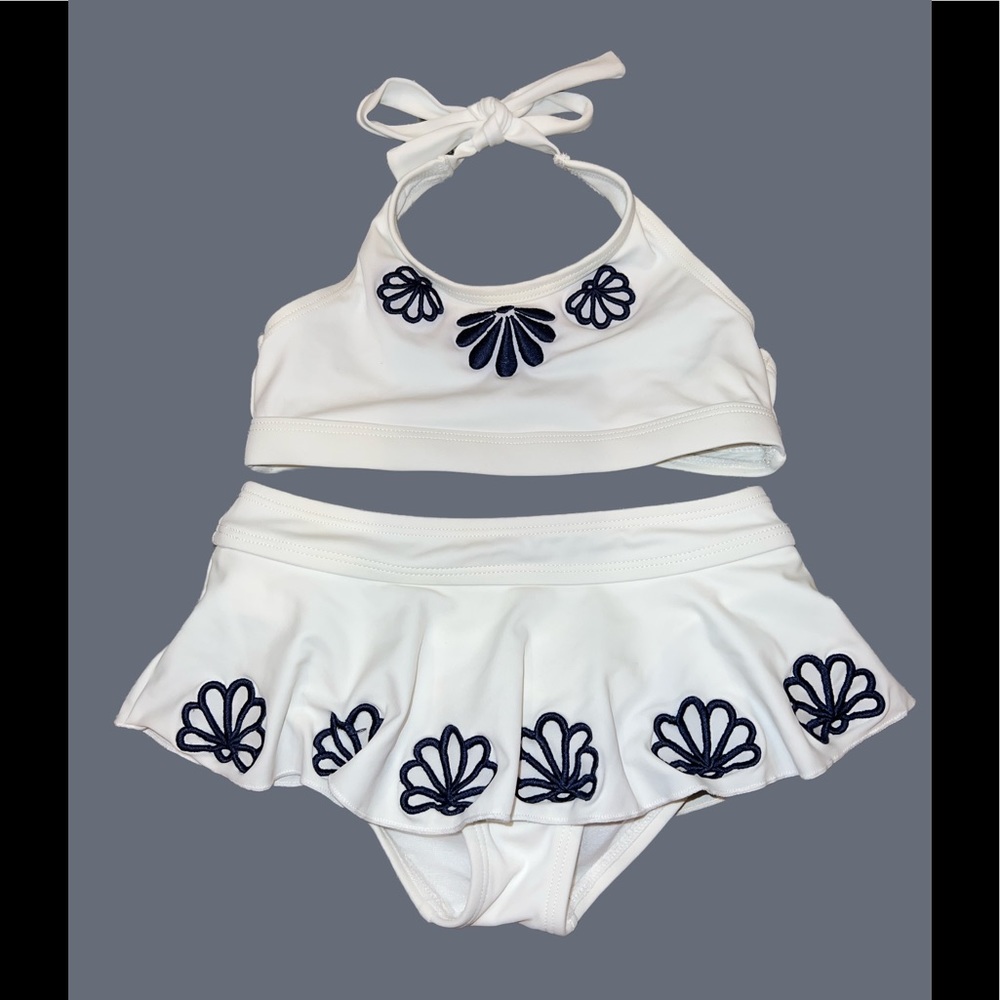 Girls Gymboree 2 Piece Swimsuit (5)